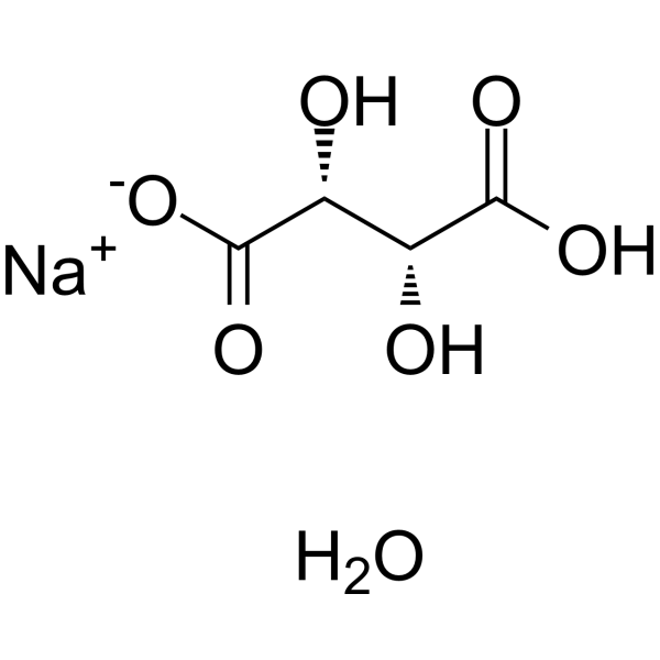 L-Tartaric acid sodium hydrate-Tartaric acid sodium hydrate 6131-98-2